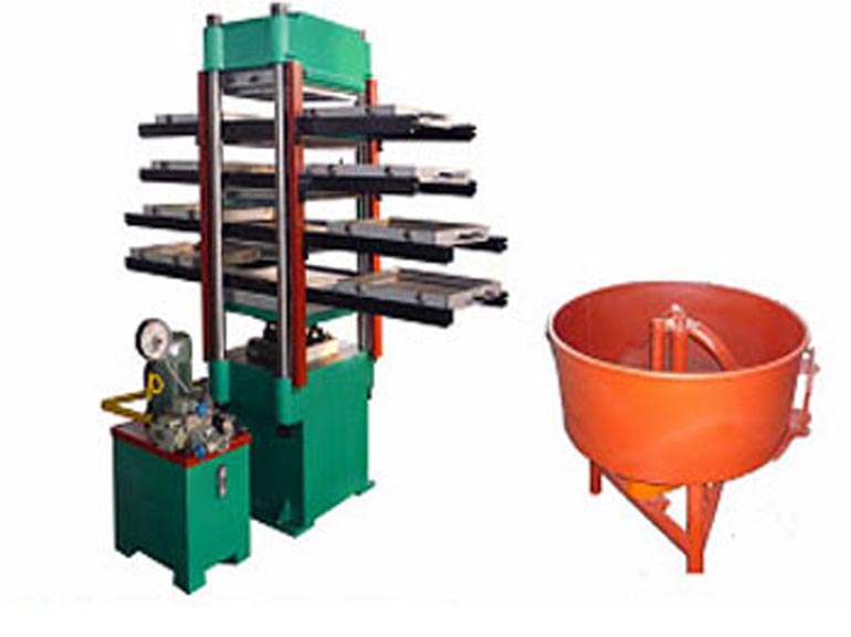 橡膠地磚硫化機(jī)，攪拌機(jī)